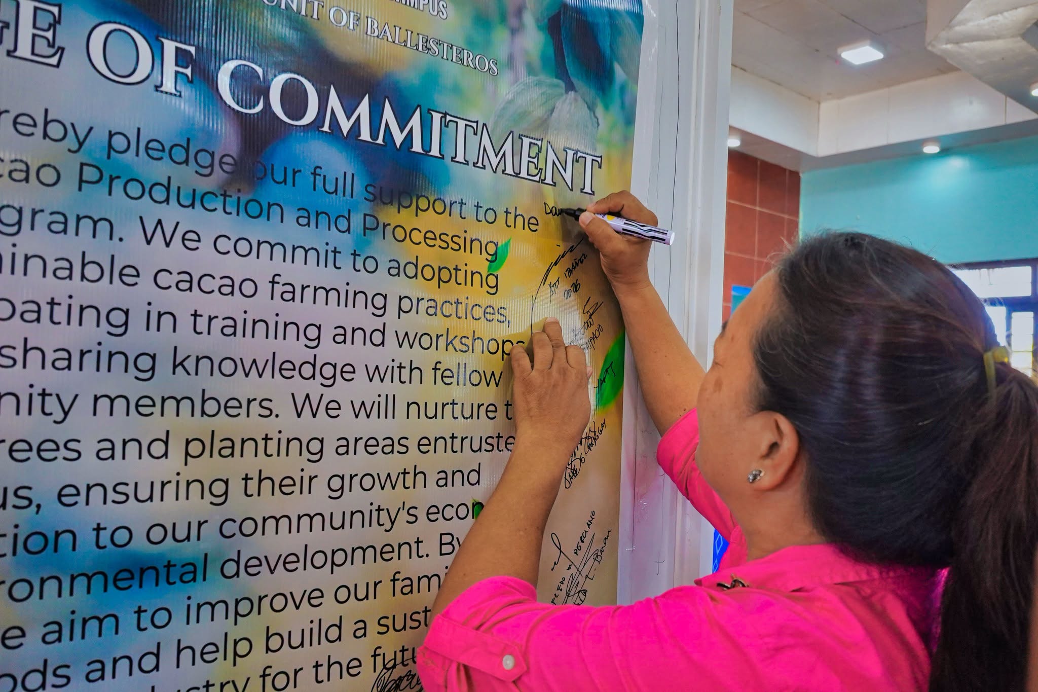 CSU LASAM, LGU BALLESTEROS PARTNER FOR SUSTAINABLE CACAO INDUSTRY DEVELOPMENT photo 28